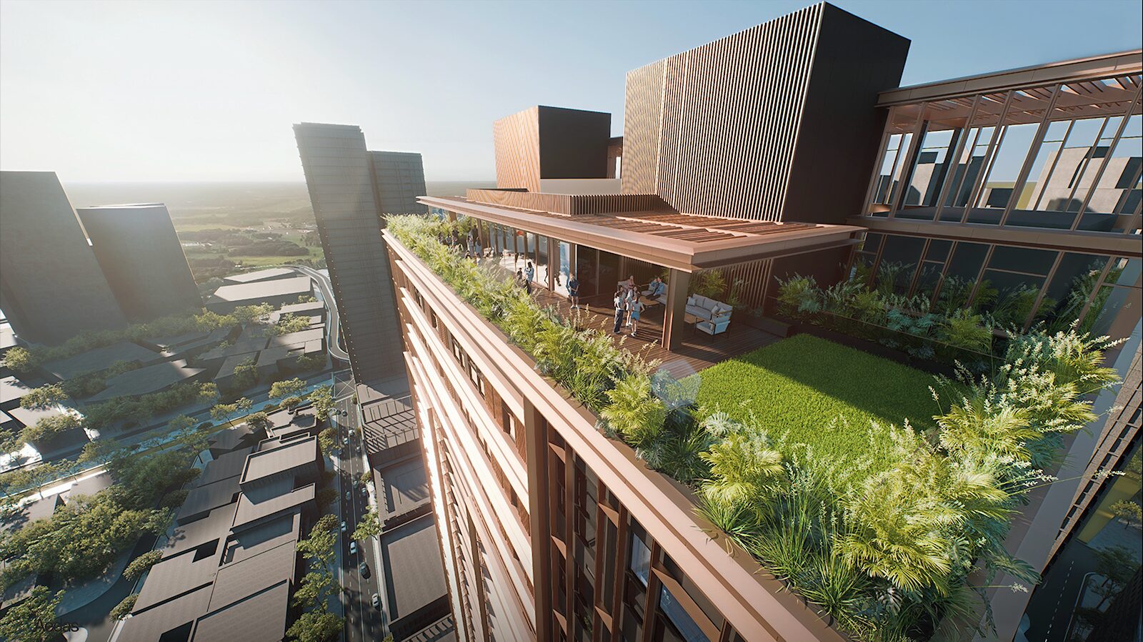 Sondris Sky Terrace rendering