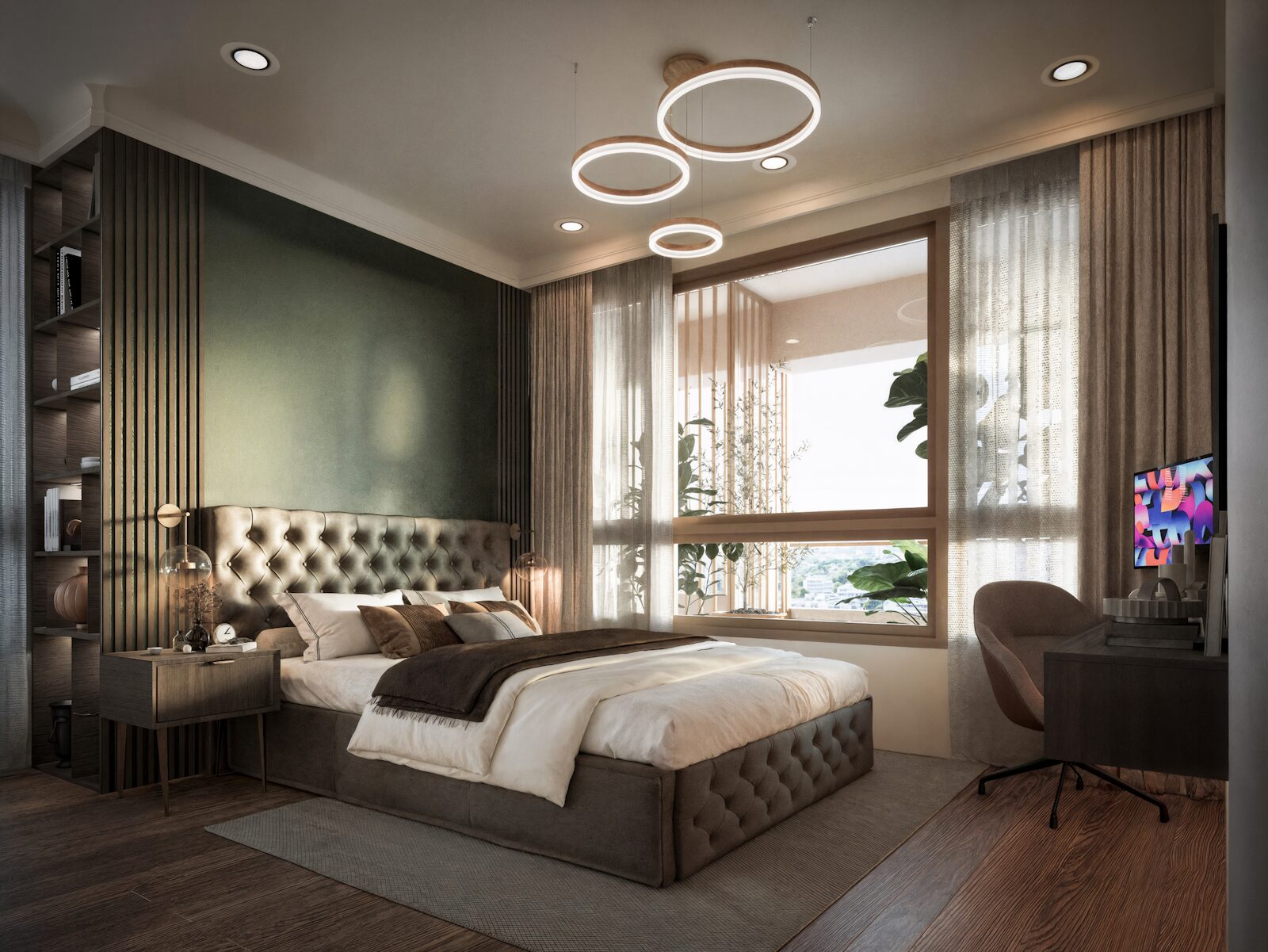 Sondris Garden Unit Primary bedroom